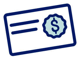 Savings card icon