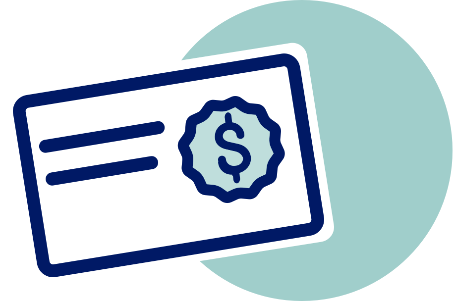 Savings card icon