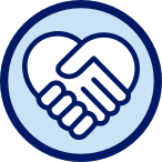 Holding hands icon