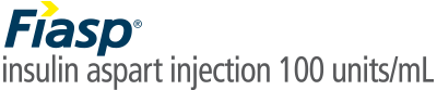 Fiasp® (insulin aspart injection) 100 U/mL logo