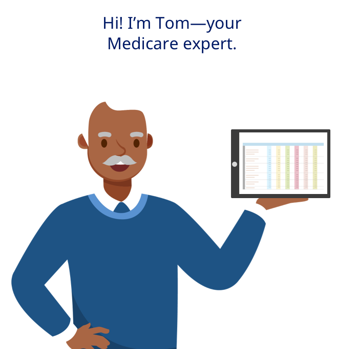 Tom, your medical expert, holding a tablet