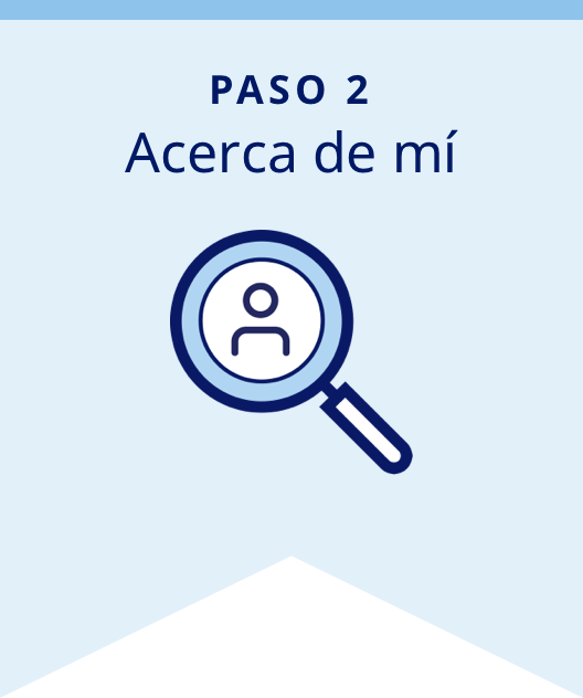 Paso 2 Acerca de mí