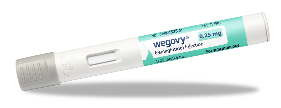 Wegovy® (semaglutide) injection 0.25 mg pen
