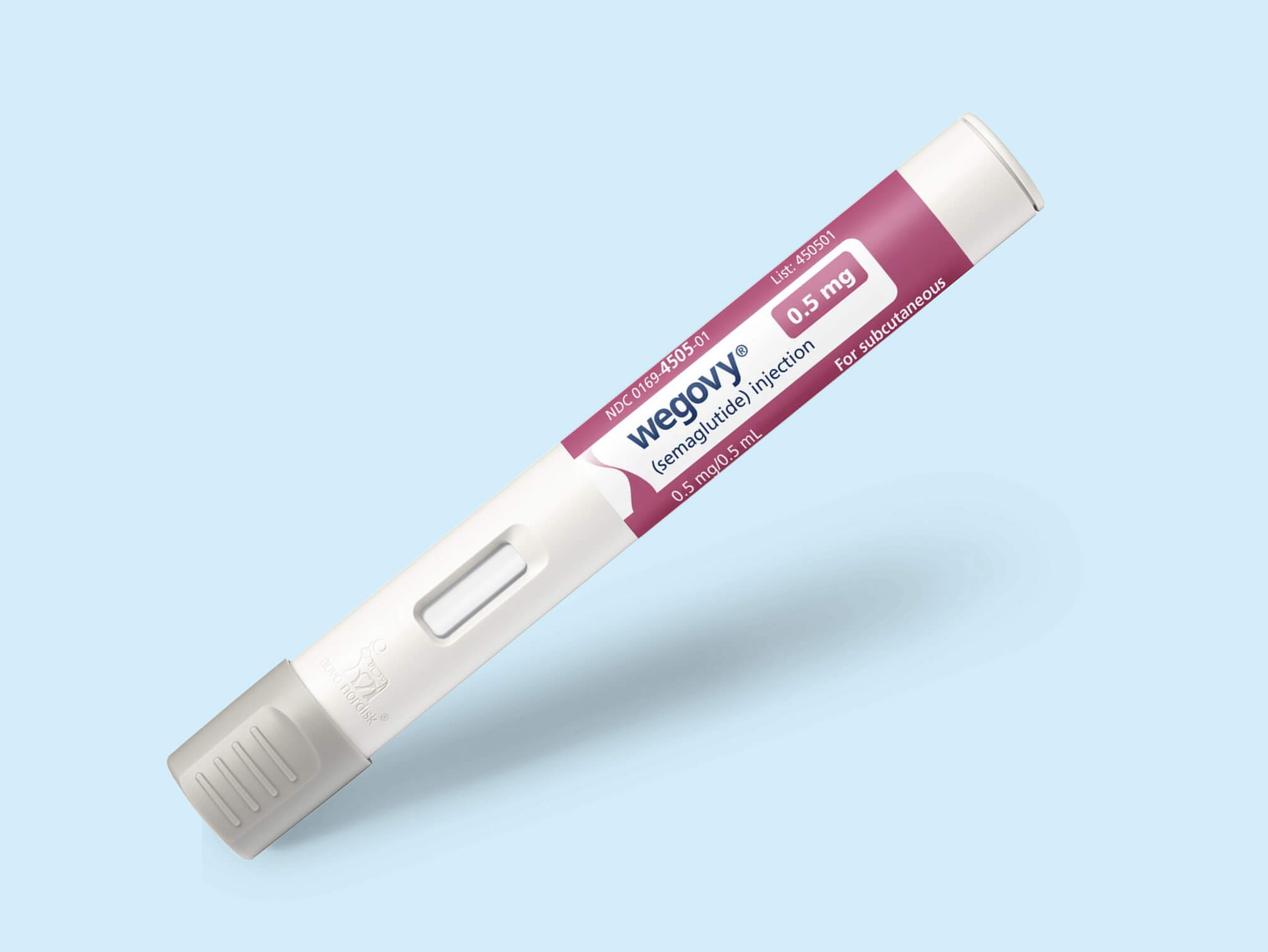 Wegovy® (semaglutide) 0.5 mg injection pen 