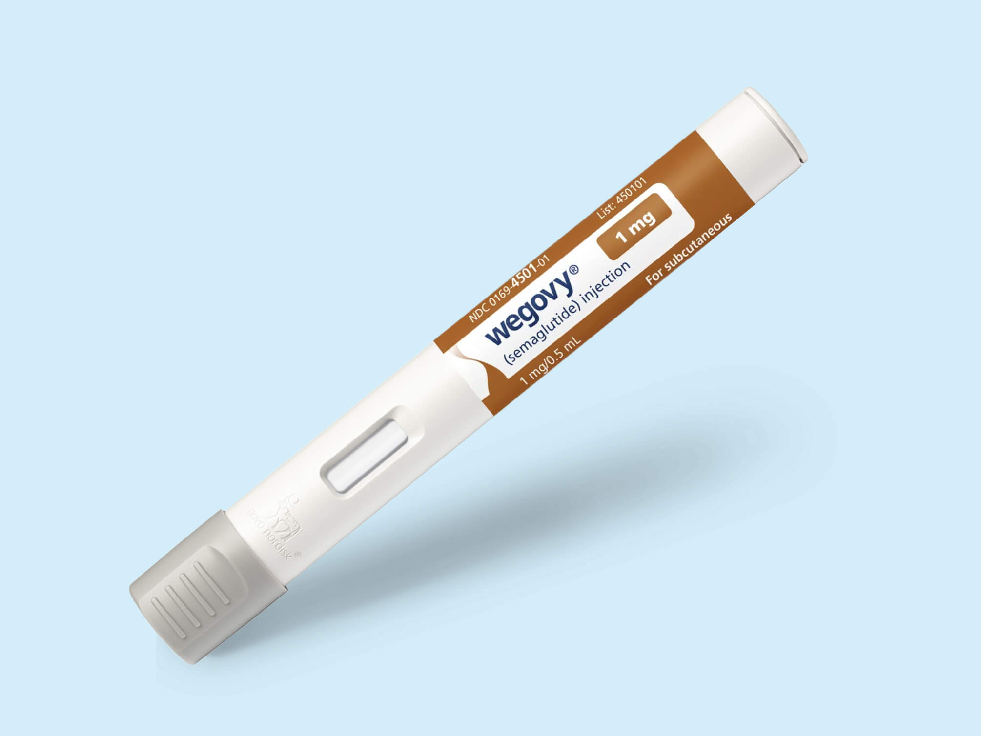 Wegovy® (semaglutide) 1 mg injection pen 