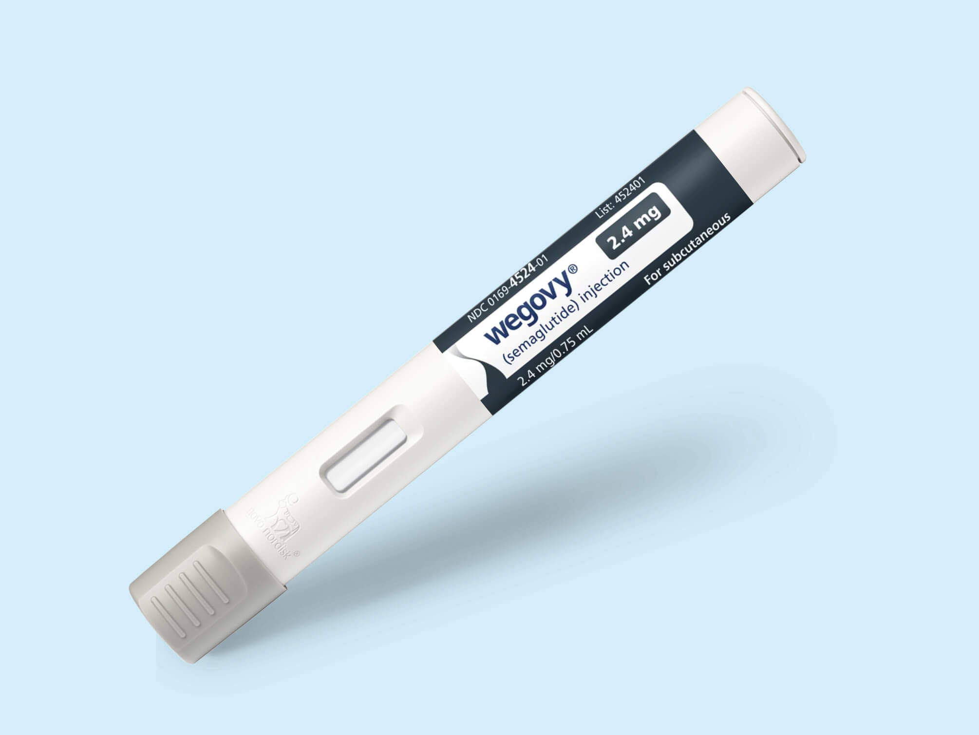 Wegovy® (semaglutide) 2.4 mg injection pen 