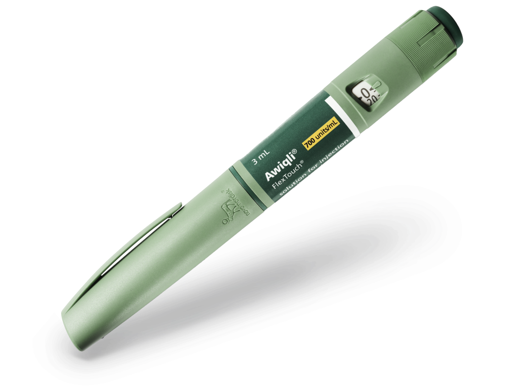 Awiqli® (insulin icodec-abae) injection 700 U/mL pen