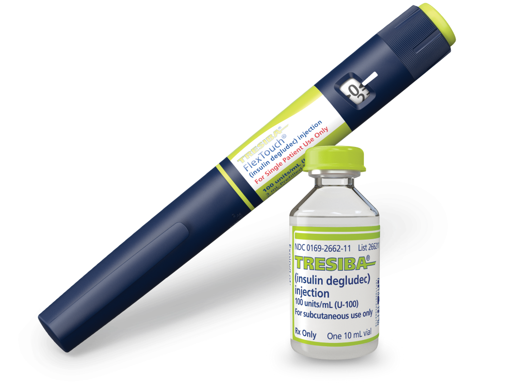 Tresiba® (insulin degludec) injection 100 U/mL or 200 U/mL pen
