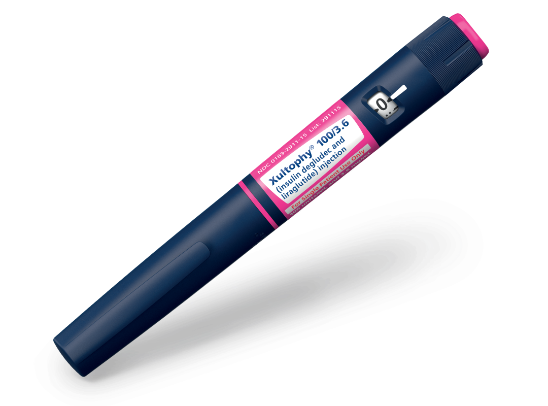 Xultophy® 100/3.6 (insulin degludec and liraglutide) injection 100 units/mL and 3.6 mg/mL pen