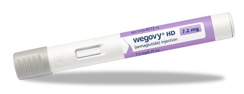 Wegovy® HD (semaglutide) injection 7.2 pen