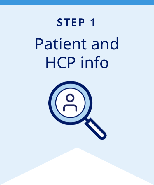 Step 1: Type of insurance banner with savings card icon