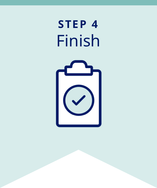 Step 4: Card information banner with insurance card icon