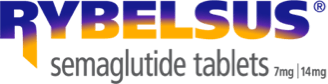 RYBELSUS® (semaglutide) tablets 7 mg or 14 mg logo