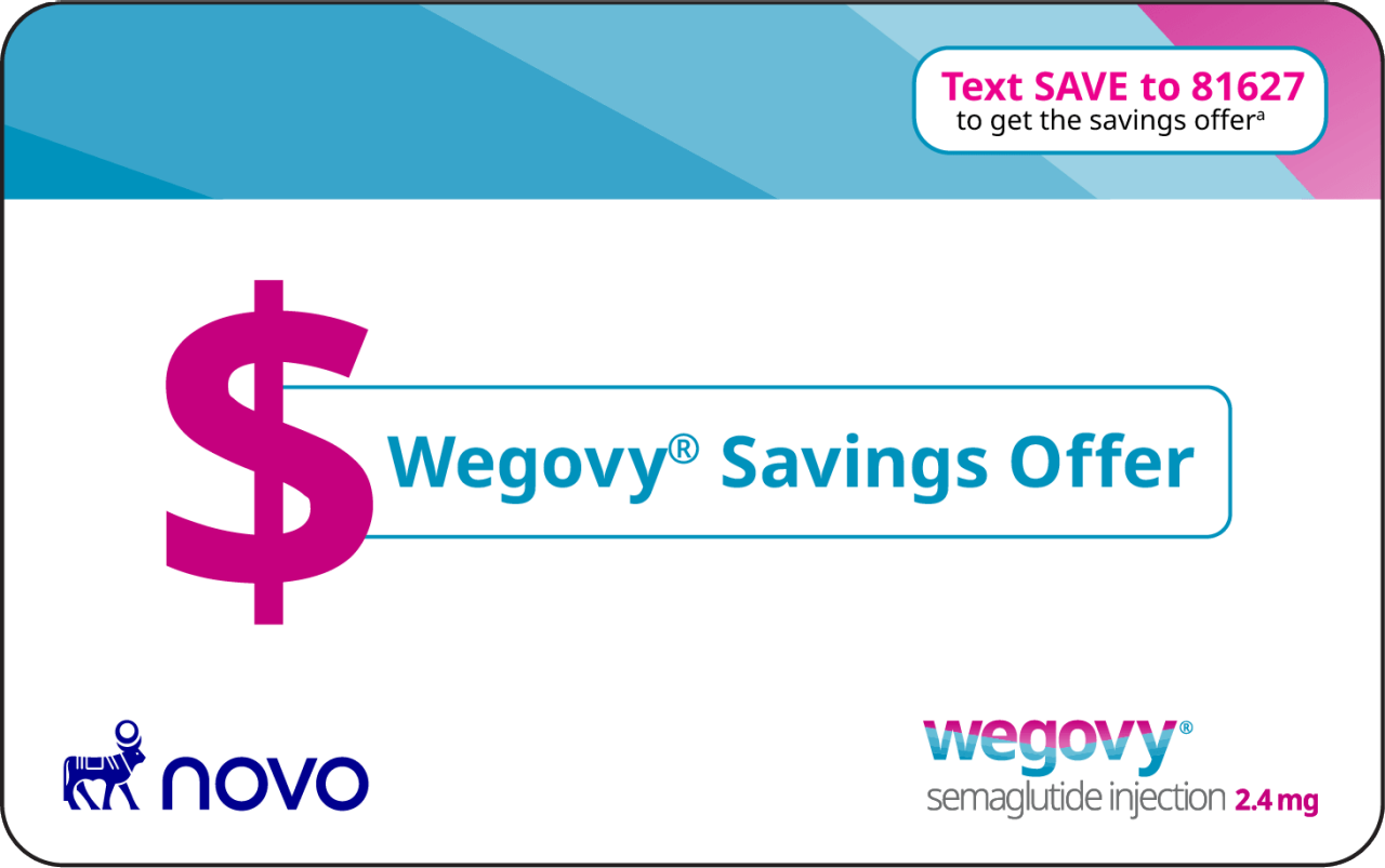 Savings Offers card